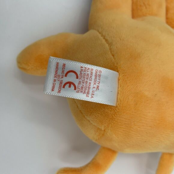 Hi-5 2017 Ty Beanie Baby Hand & Heart From The Emoji Movie Small Plush - Picture 7 of 11